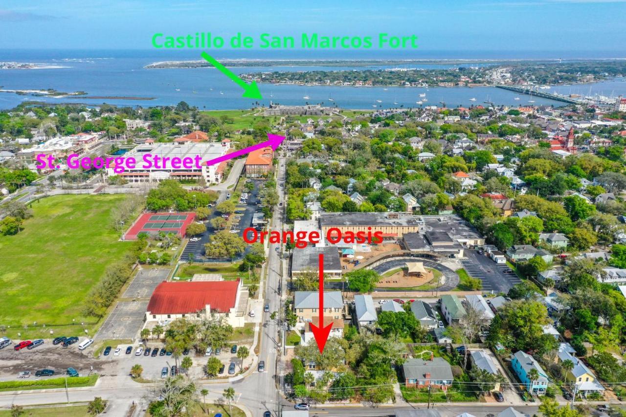 Orange Oasis - Walk To Historic District Villa St. Augustine Exterior foto